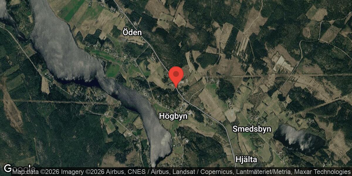 Singelolycka på väg 1058 vid Stensöden