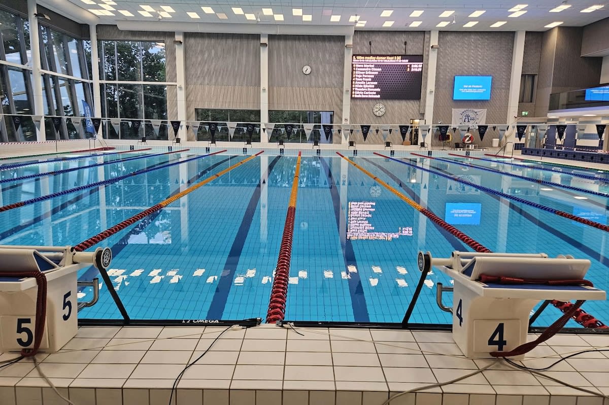 Simmare från Skåne och Blekinge gör upp om medaljer i Ängelholm