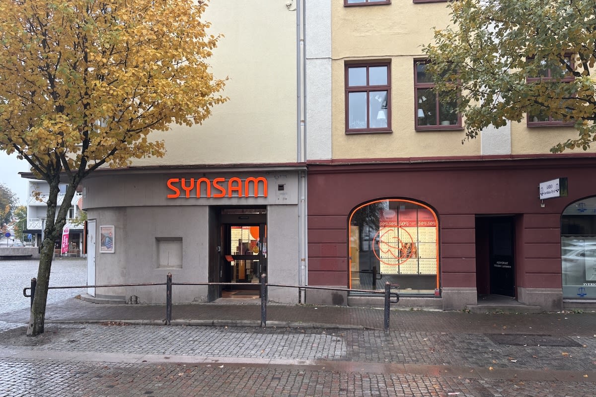 Synsam öppnar ny butik på Storgatan i Klippan