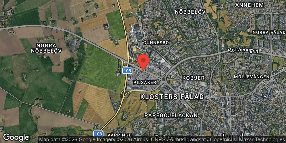 Vägarbete påverkar körfält på E6.02