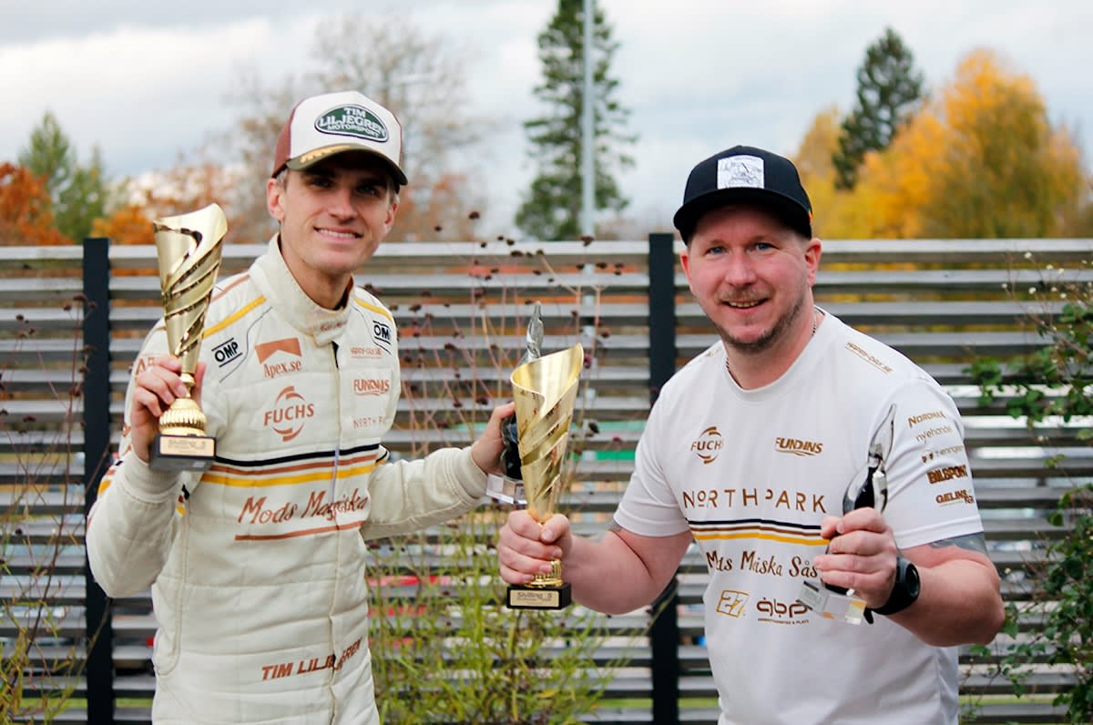 Liljegren och Ahl vann rallyfinalen i Vrigstad