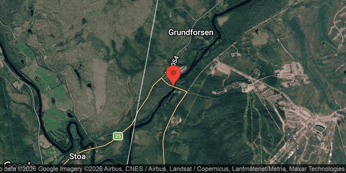 Singelolycka på väg 66 vid norska gränsen