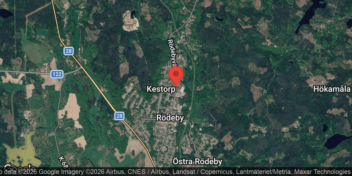 Vägarbete påverkar väg 726 genom Rödeby