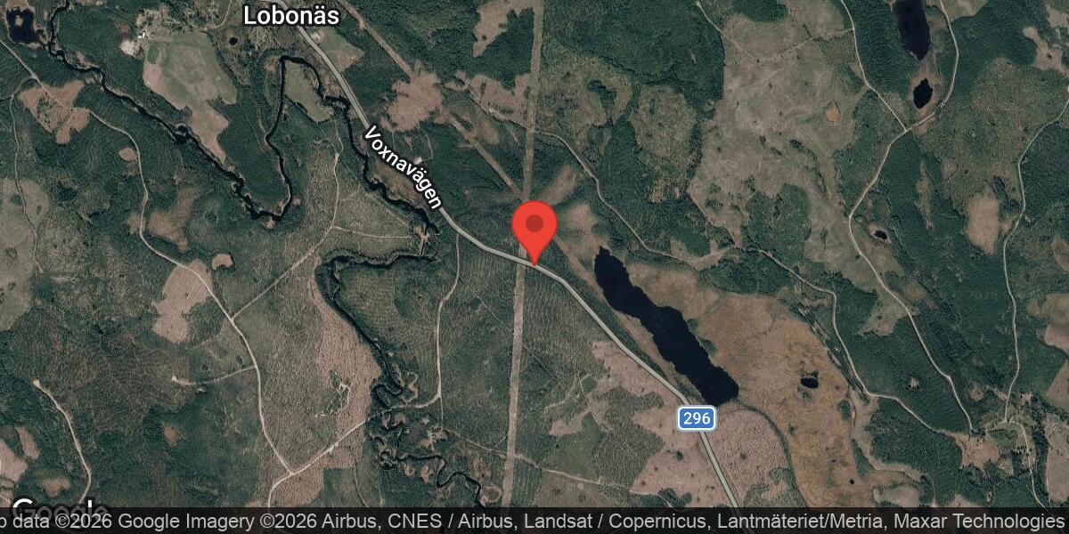 Vägarbete på väg 296 mellan Nybro och Ljungby