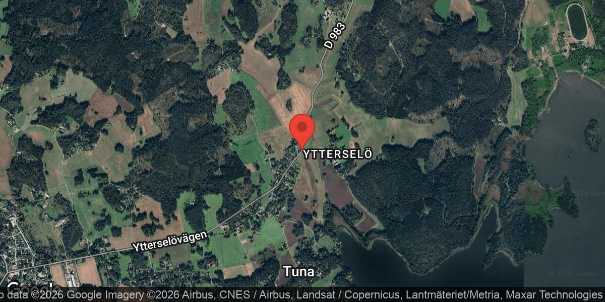 Asfaltsarbete påverkar väg 983 vid Ytterselö Kyrka