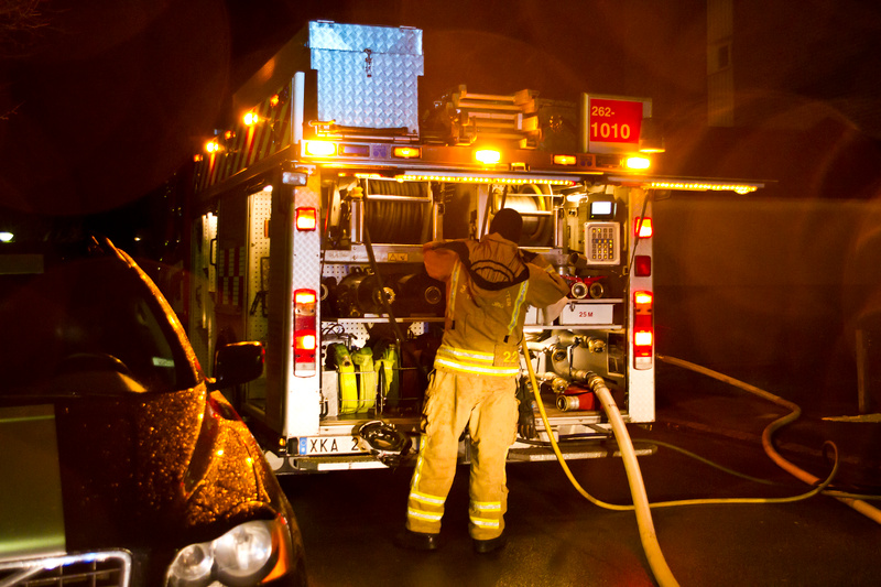 Misstänkt mordbrand i kulturföreningslokal i Råcksta