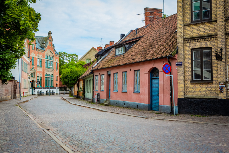 Kakelplattans dag och vinterväder i Lund