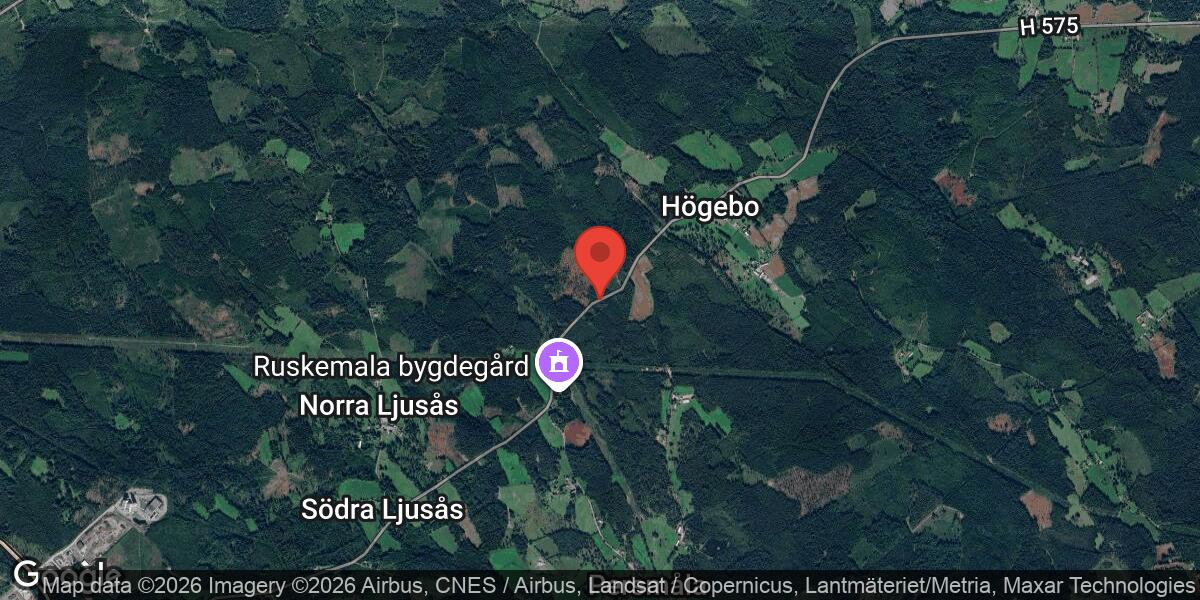 Singelolycka på väg 575 öster om Nybro – händelsen avslutad