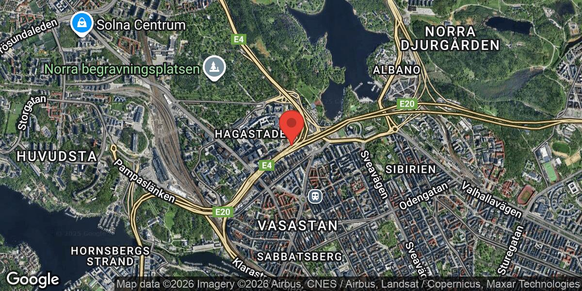 Fordonshaveri på E4 vid Eugeniatunneln i riktning mot Södertälje avslutat