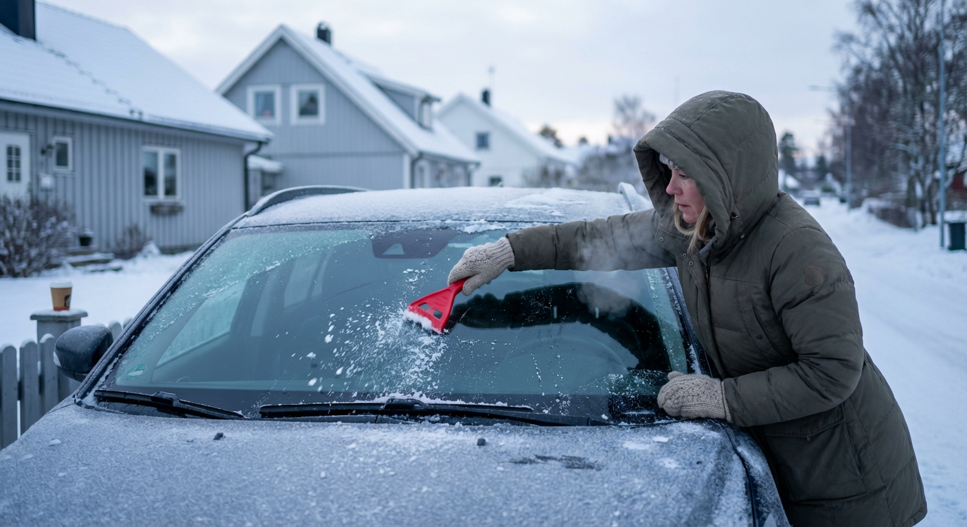 Vinterväghållning i Eslöv: Prioritering av huvudgator och skolvägar