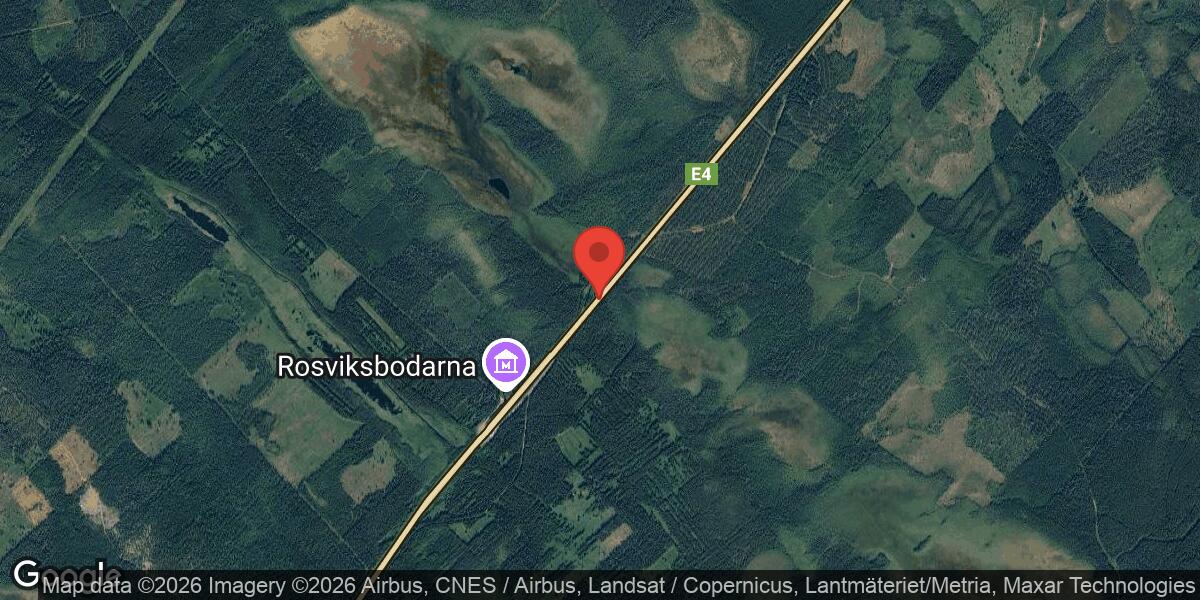 Vägarbete på E4 mellan Piteå N och Notviken – risk för begränsad framkomlighet