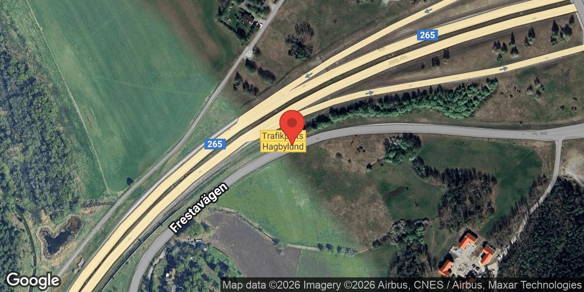 Vägarbete avslutat på väg 873 mellan Hagbylund och Frestavägen