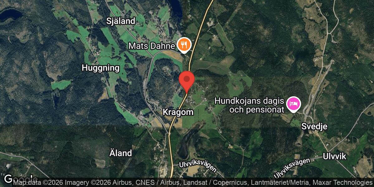 Fordonshaveri med flera lastbilar på E4 vid Kragom påverkar trafiken kraftigt