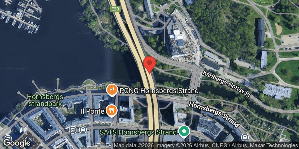 Fordonshaveri på E4 vid Trafikplats Tomteboda påverkar trafiken mot Uppsala