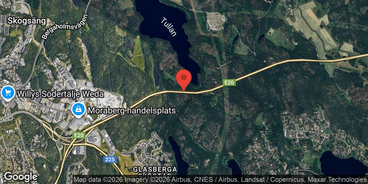 Nedtagning av riskträd på E4 vid Tullan avslutad