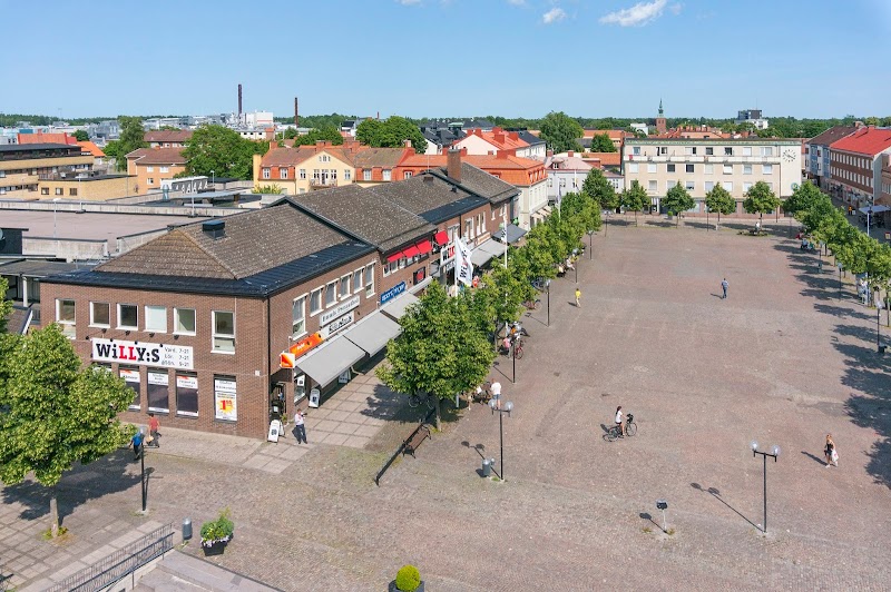 Julgransraskning på torget i Nybro