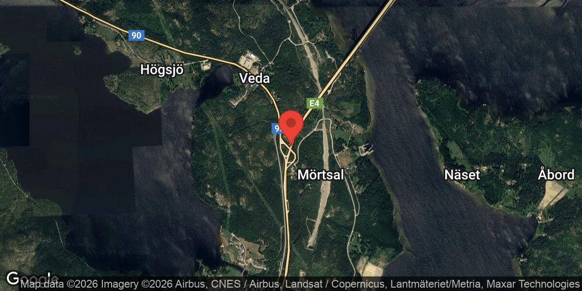 Fordonshaveri på E4 vid Högakustenbron påverkar trafiken mot Haparanda