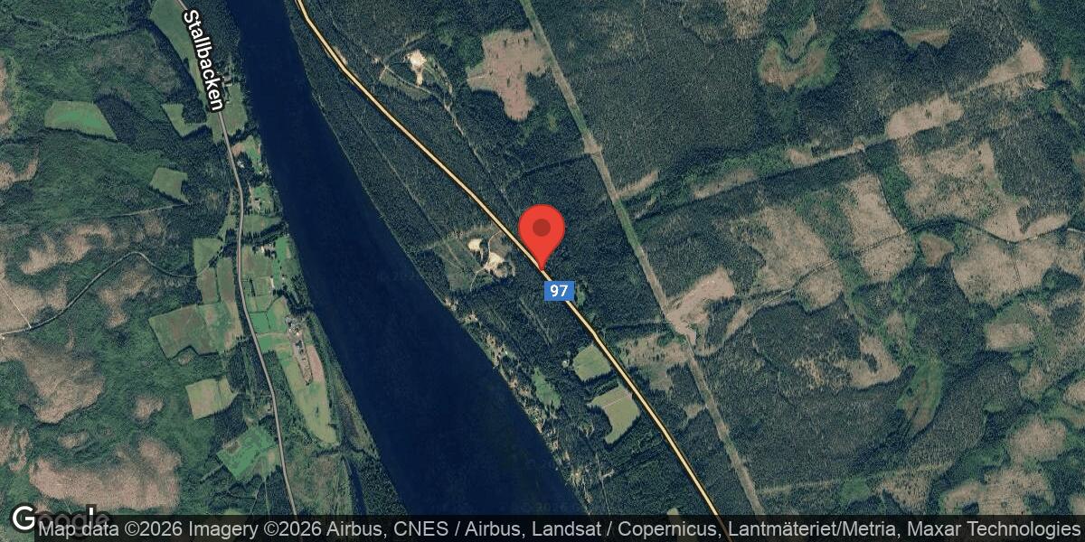 Lastbilsolycka på väg 97 norr om Harads avslutad