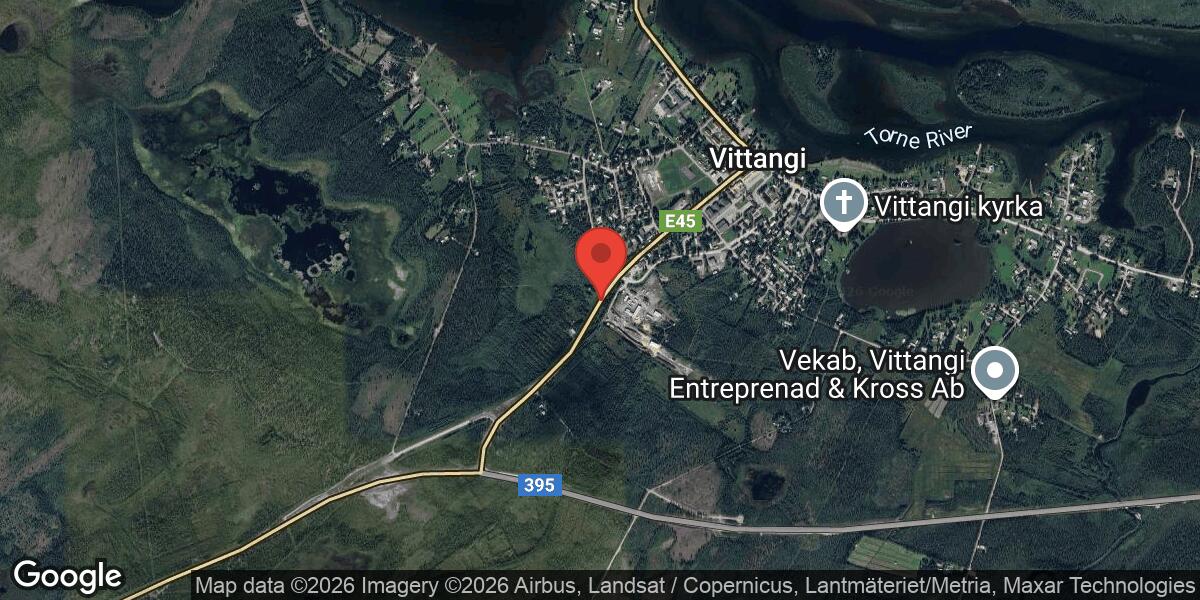 Avslutat vägarbete på E45 mellan Nilimaa och Vittangi