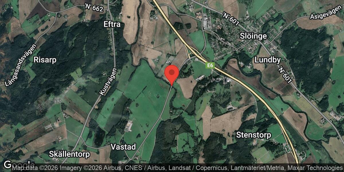 Vägarbete med stor påverkan på väg 659 i Hallands län