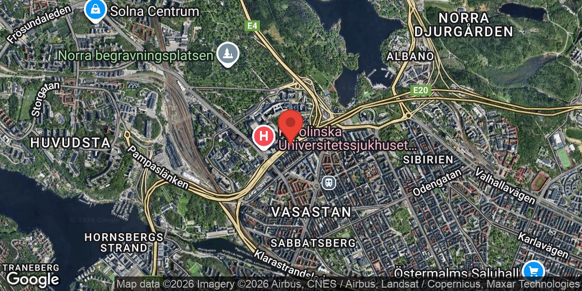 Eugeniatunneln avstängd för tunneltvätt – stor påverkan på trafiken i Solna