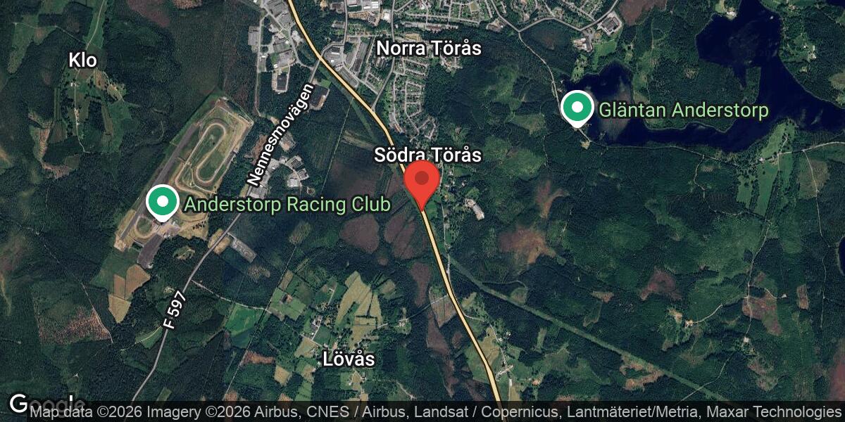 Älg på vägen orsakade stor påverkan på väg 27 mellan Anderstorp och S Tånghult