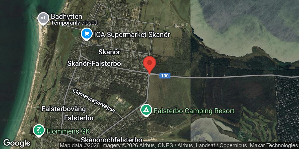 Trafikolycka med flera fordon i cirkulationsplats Falsterbo