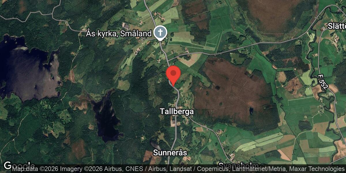 Singelolycka på väg 515 mellan Tallberga och Lunnagården