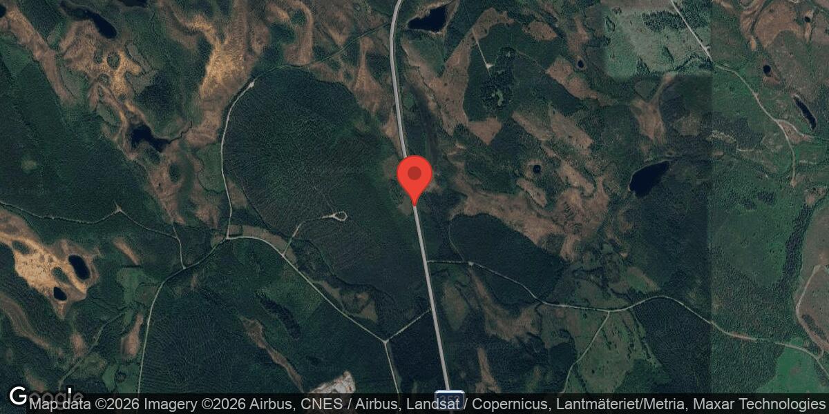 Bärgning av lastbil avslutad på väg 353 söder om Lycksele