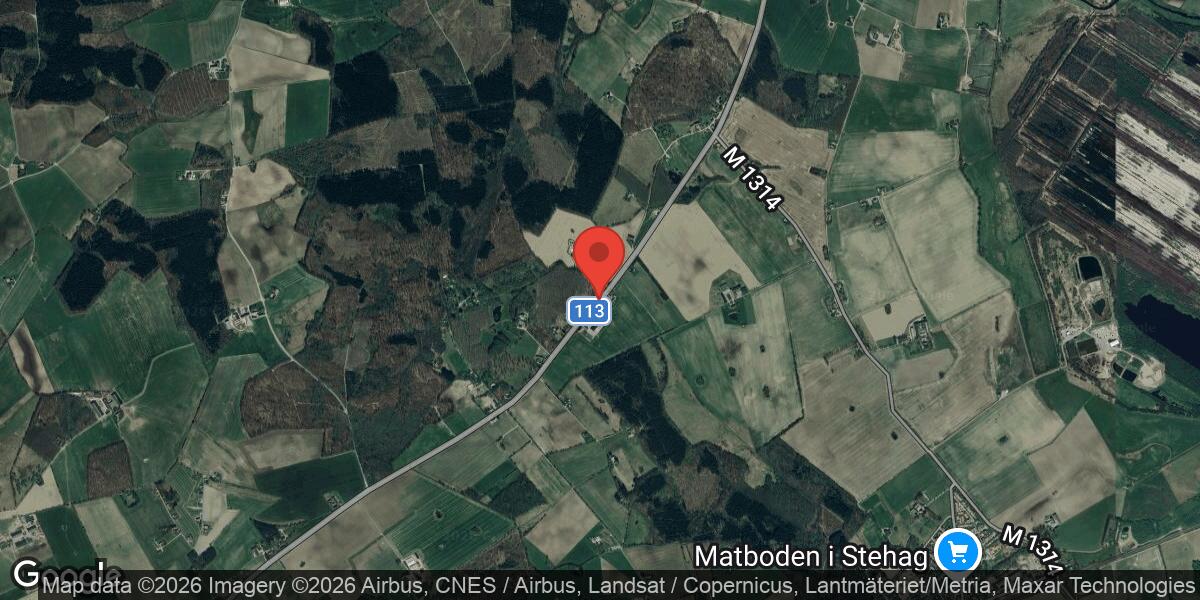 Vägarbete på väg 113 mellan Öslöv N och Orrahus avslutat