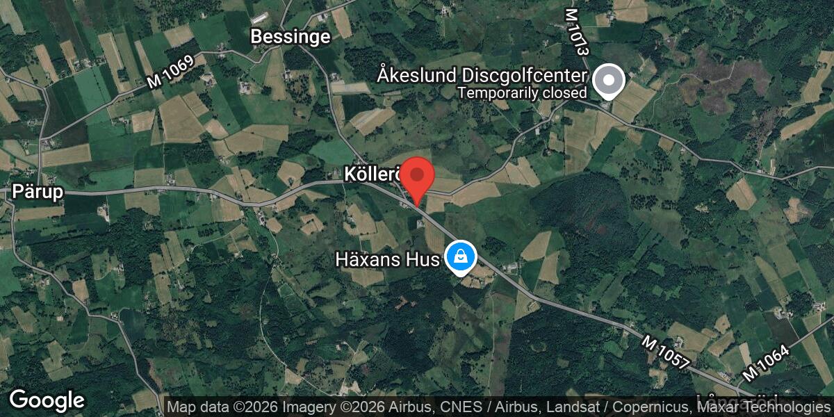 Trafikolycka med flera fordon vid Kölleröd påverkar väg 1057