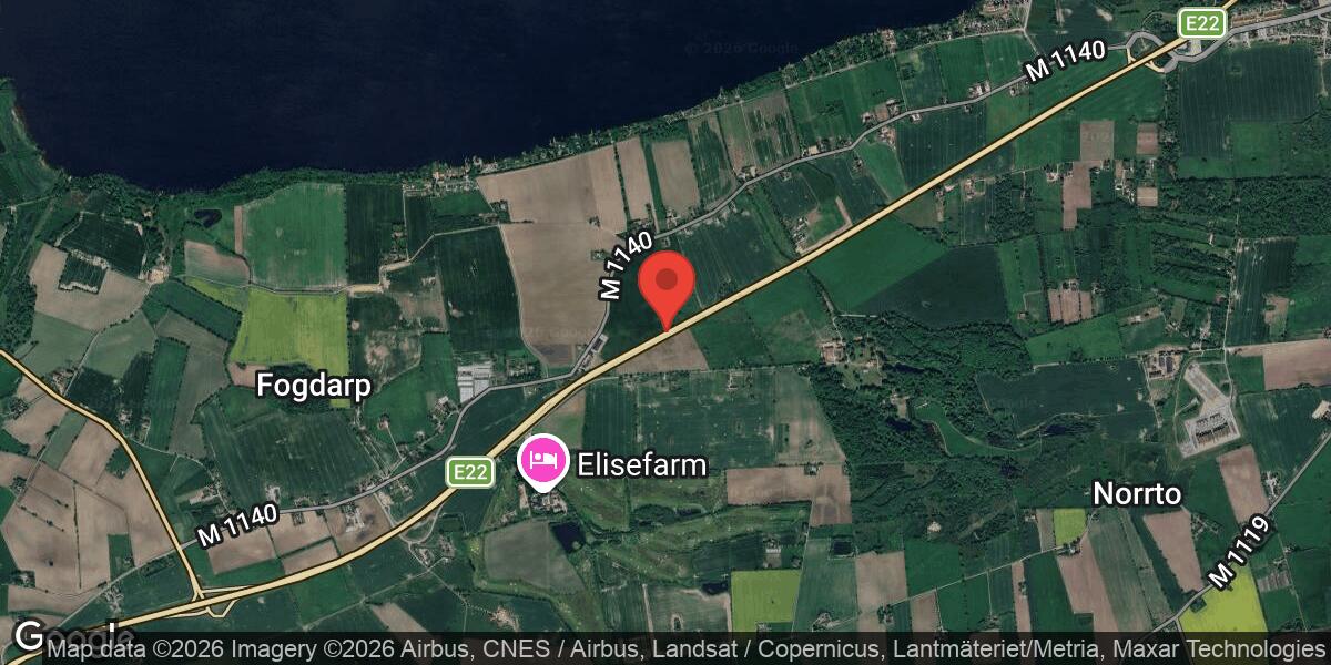 Trafikolycka med tungt fordon på E22 mellan Osbyholm och Fogdarp