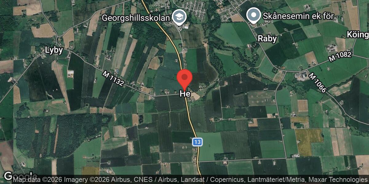 Trafikolycka med tungt fordon på Väg 13 mellan Heåkra och Hee