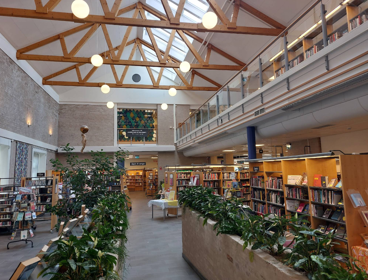 Stick-in! & lyssna – Handarbete och boktips i gemenskap