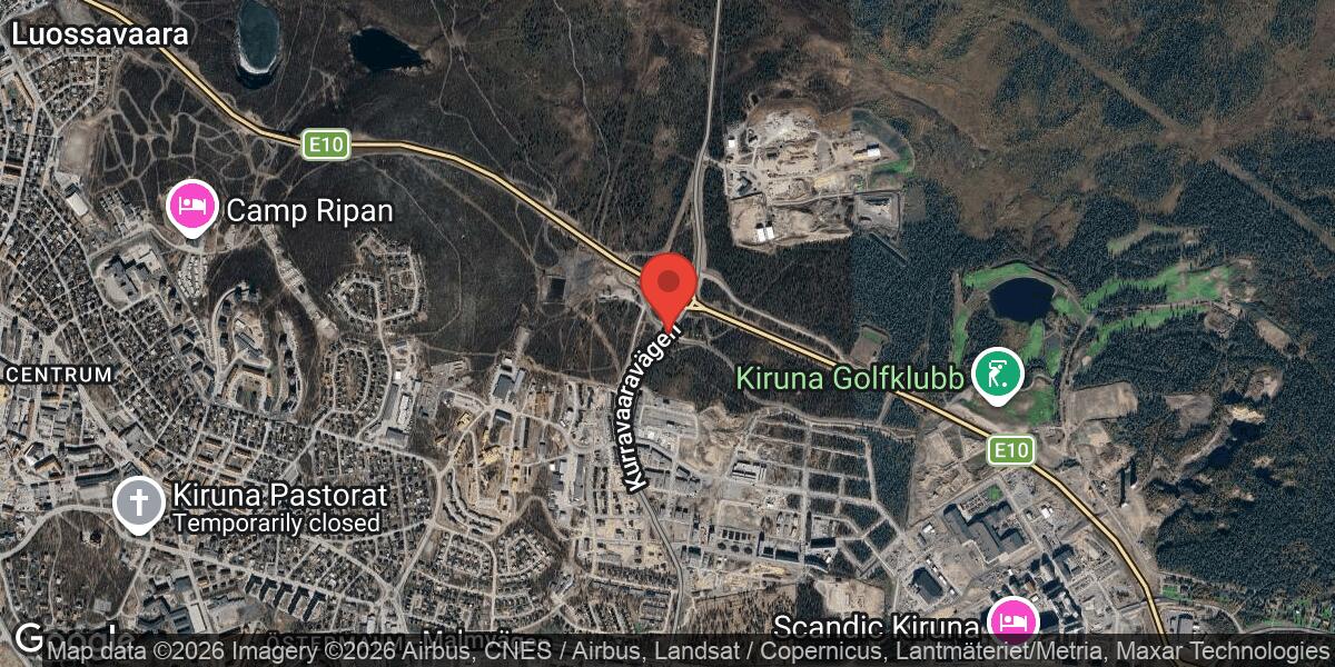 Kollision mellan två personbilar på väg 874 i Norrbotten