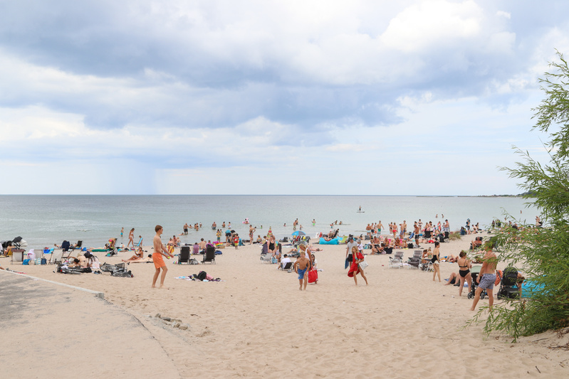 Valborgsfirande och vårväder på Gotland
