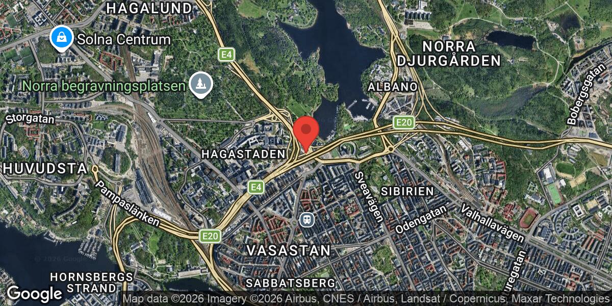 Stallmästartunneln avstängd för tunneltvätt – påverkan på trafiken i Solna