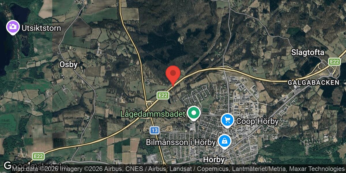 Fordonshaveri orsakade vägavstängning på E22 mellan Norrehe och Hörby