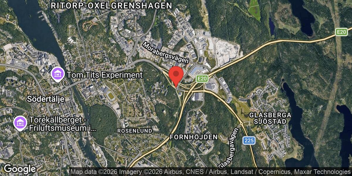 Två personbilar krockade på E4 vid Moraberg – stor påverkan i morgontrafiken