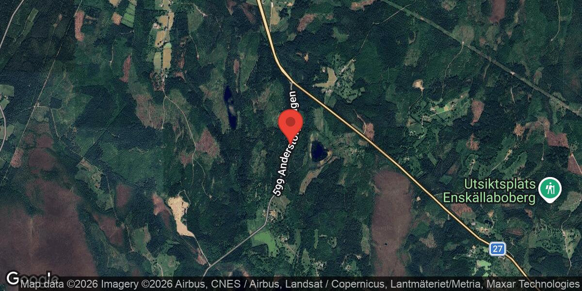 Singelolycka med lastbil på väg 599 söder om Anderstorp