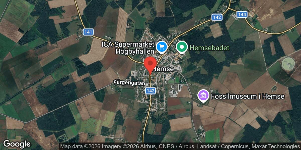 Vägarbete på Väg 142 mellan Storgatan/Färgerigatan och Hemse Ronevägen avslutat