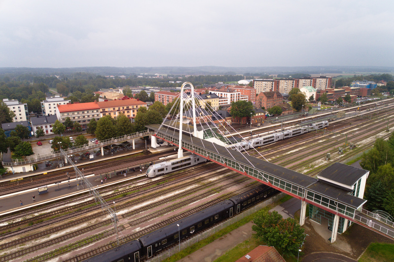 Knytblusens dag och vårväder i Hallsberg