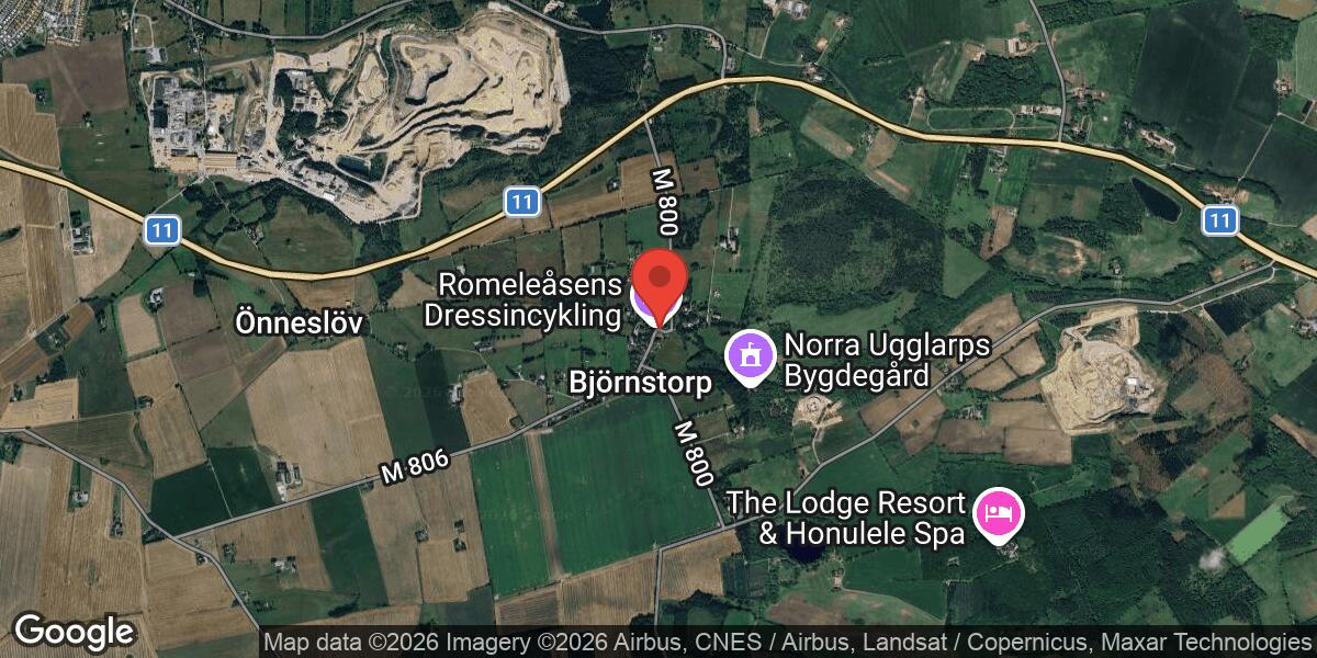 Fordonshaveri på väg 800 mellan Södra Ugglarp och Björnstorp påverkar trafiken