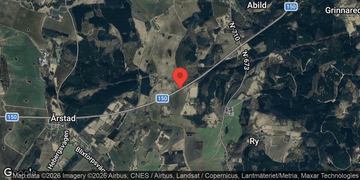 Underhållsarbete på väg 150 mellan Årstad och Abild avslutat