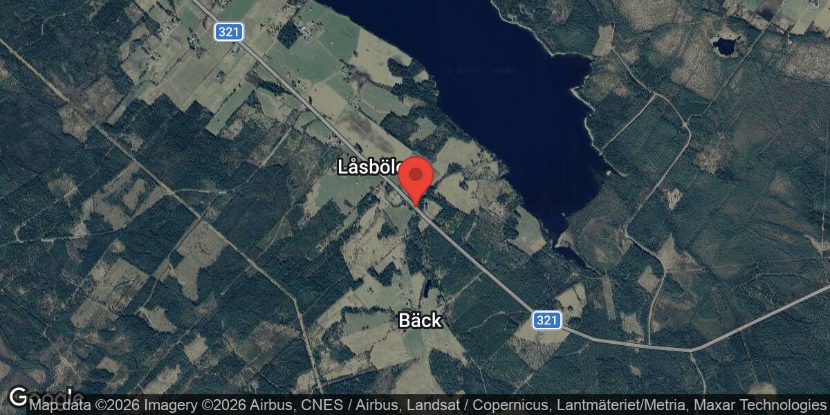 Bärgning av personbil på väg 321 mellan Gärdsta och Hölåsen avslutad