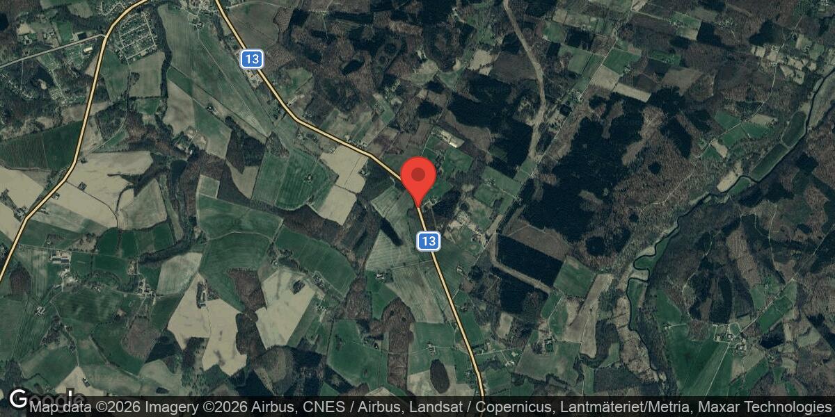 Vägarbete med stor påverkan på väg 13 vid Röstånga mot Höör