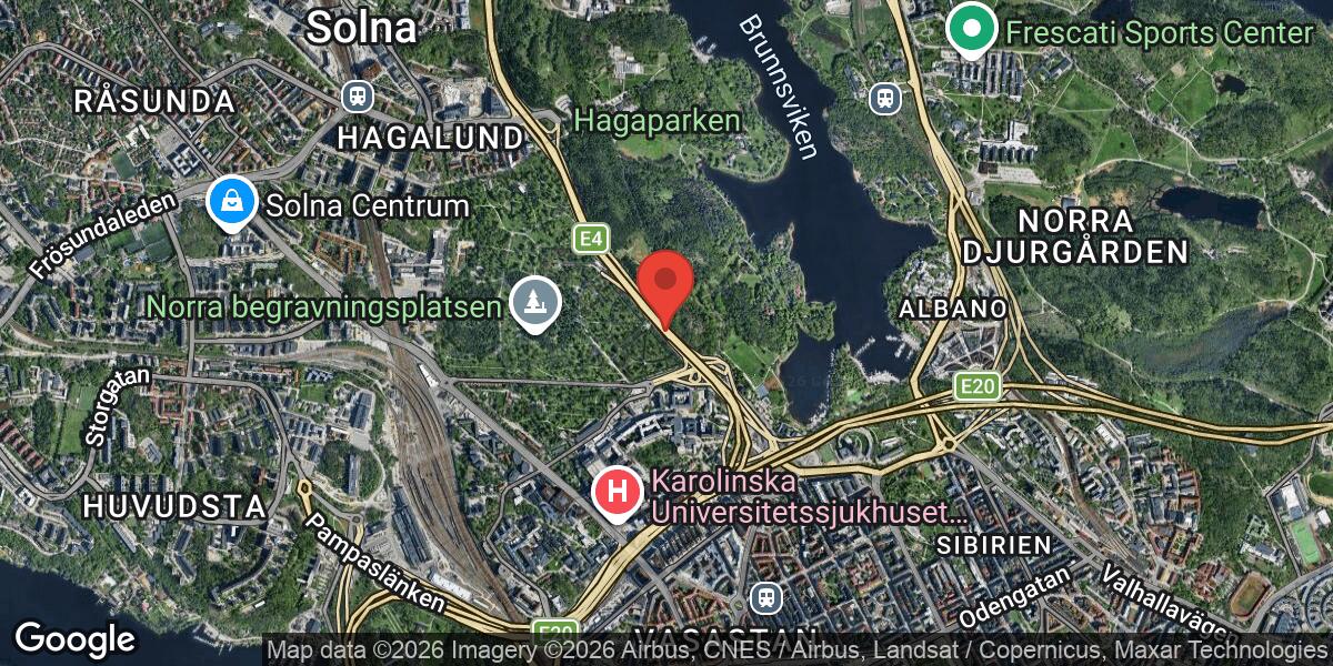 Norra Länken avstängd för drift- och underhållsarbeten