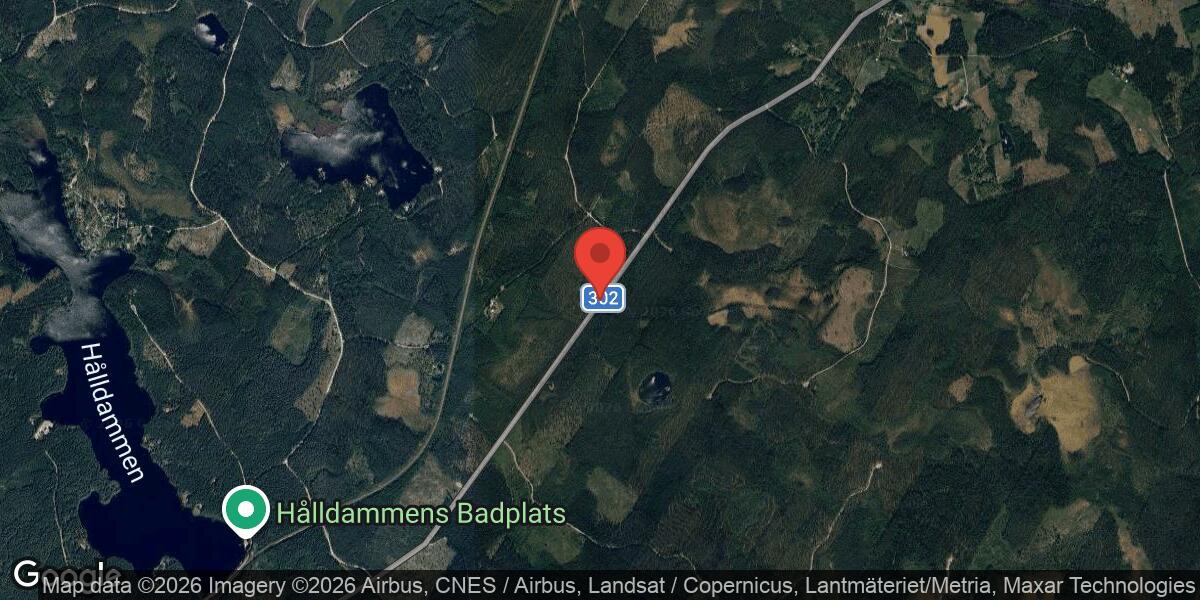 Lastbilshaveri orsakade stor påverkan på väg 302 mellan Järbo och Medskog