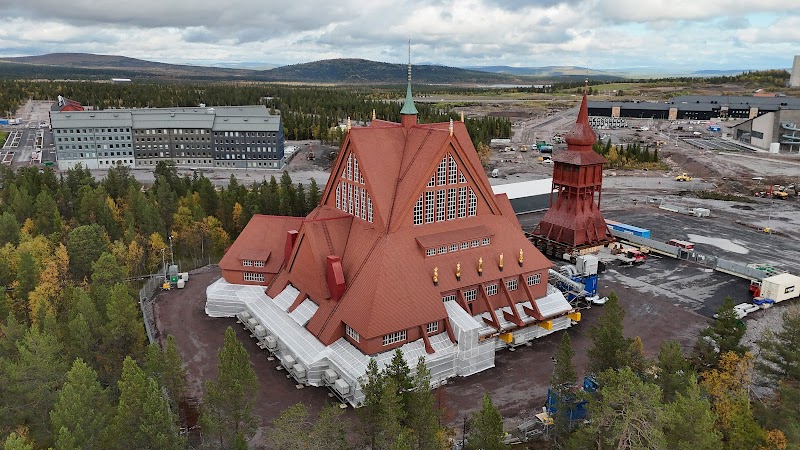 Kiruna kyrka: hur vår röda ikon rullade genom staden och vad som händer nu
