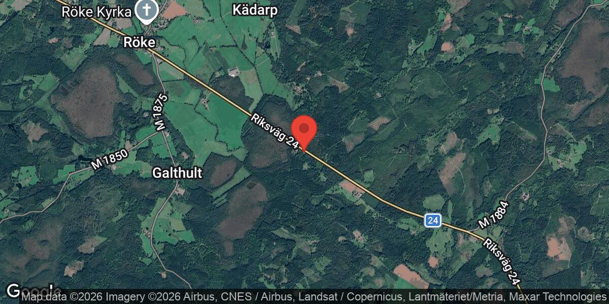 Vägarbete på väg 1881 mellan Kädarp och Krattabygget avslutat